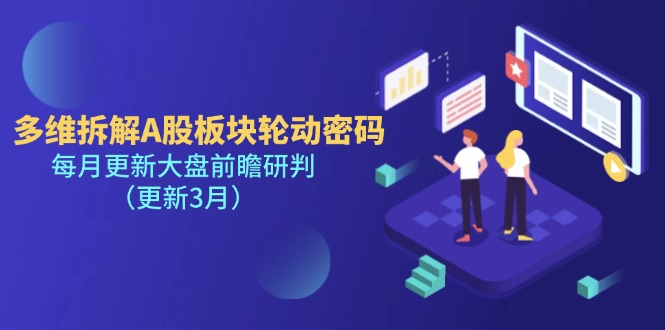(14213期)多维拆解A股板块轮动密码,每月更新大盘前瞻研判(更新3月)-云创终点站